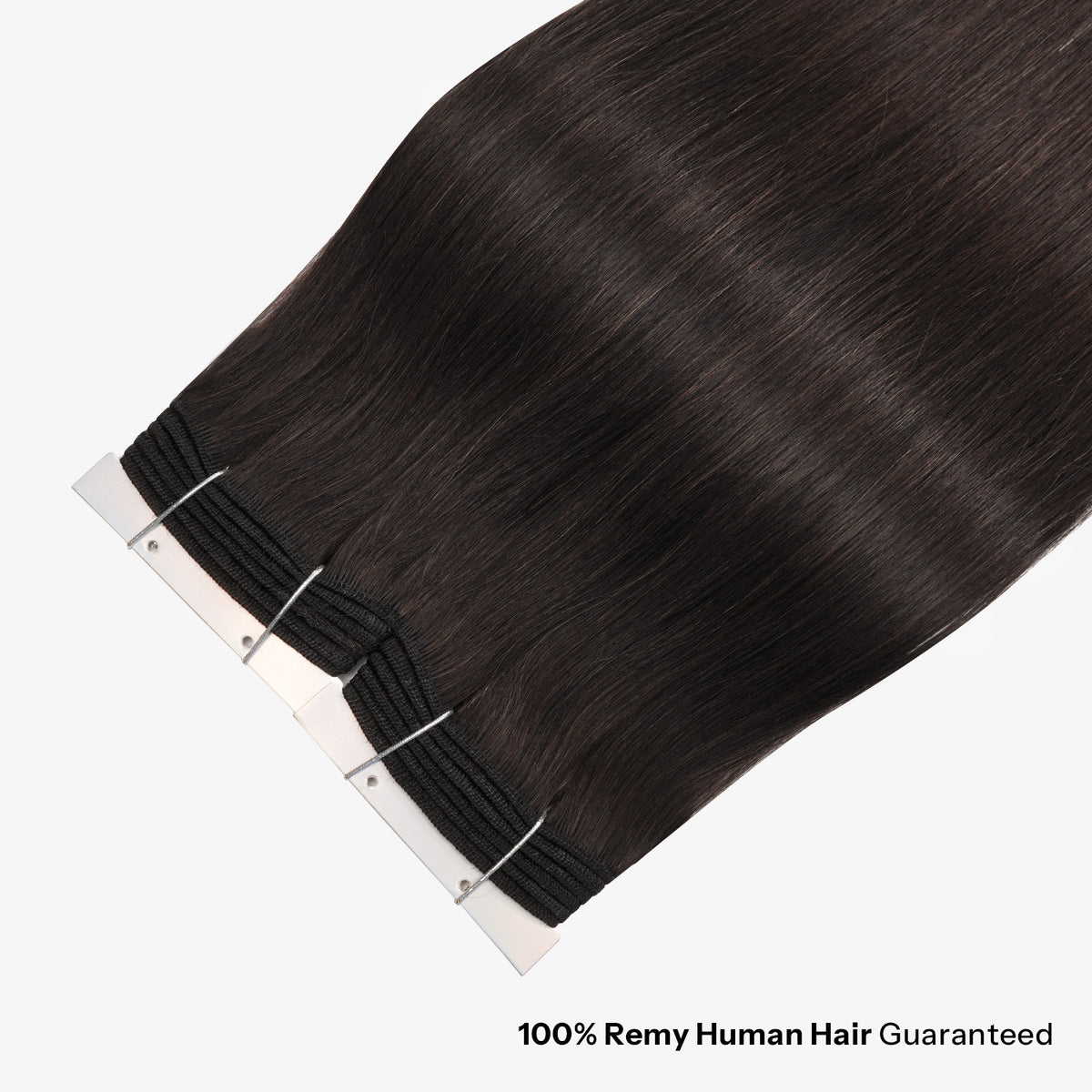 SUNNY HAIR Sew in Hair Extensions Real Human Hair Weft Hair Extensions Human Hair 1B# Natural Color 12-22inch 100g Weft Bundles Straight Silky Remy Hair