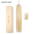 SUNNY HAIR Microlink Hair Extensions Human Hair 22# Dirty Blonde 12-22 Inch Micro Bead Hair Provides Natural Fullness for Women Seeking Elegant Styles