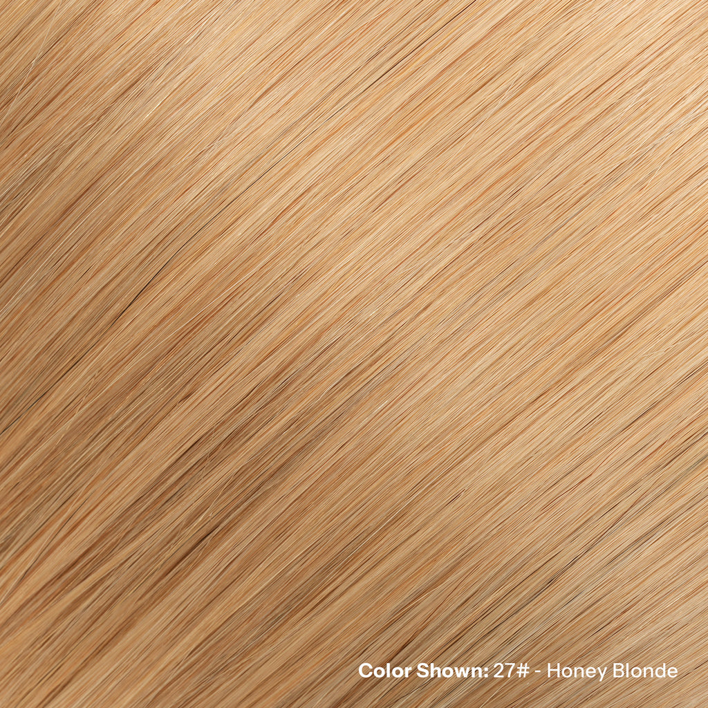 SUNNY HAIR Microlink Hair Extensions Human Hair 27# Honey Blonde 12-22 Inch Micro Bead Hair Provides Natural Fullness for Women Seeking Elegant Styles