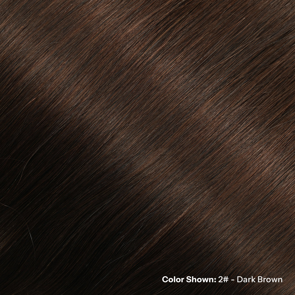 SUNNY HAIR  Tape in Hair Extensions Human Hair, 2#-DarkBrown , 20inch 50g 20pcs, Skin Weft Seamless Invisible, Silky Straight with Thick Ends, Remy Human Hair