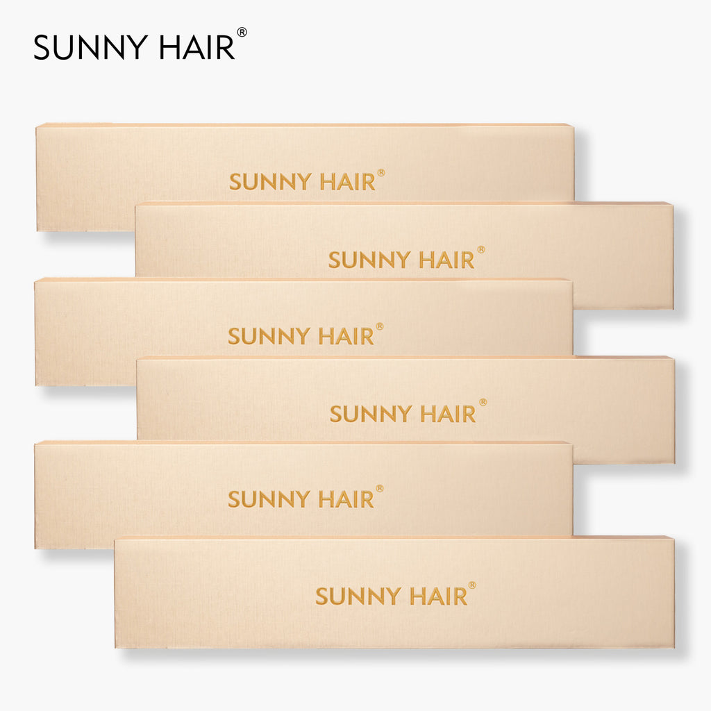SUNNY HAIR  Tape in Hair Extensions Human Hair, 613# Blonde, 20inch 50g 20pcs, Skin Weft Seamless Invisible, Silky Straight with Thick Ends, Remy Human Hai