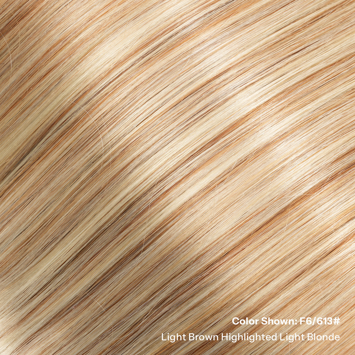 SUNNY HAIR Sew in Hair Extensions Real Human Hair Weft Hair Extensions Human Hair F6/613#  Light Brown Highlighted Light Blonde 12-22inch 100g Weft Bundles Straight Silky Remy Hair