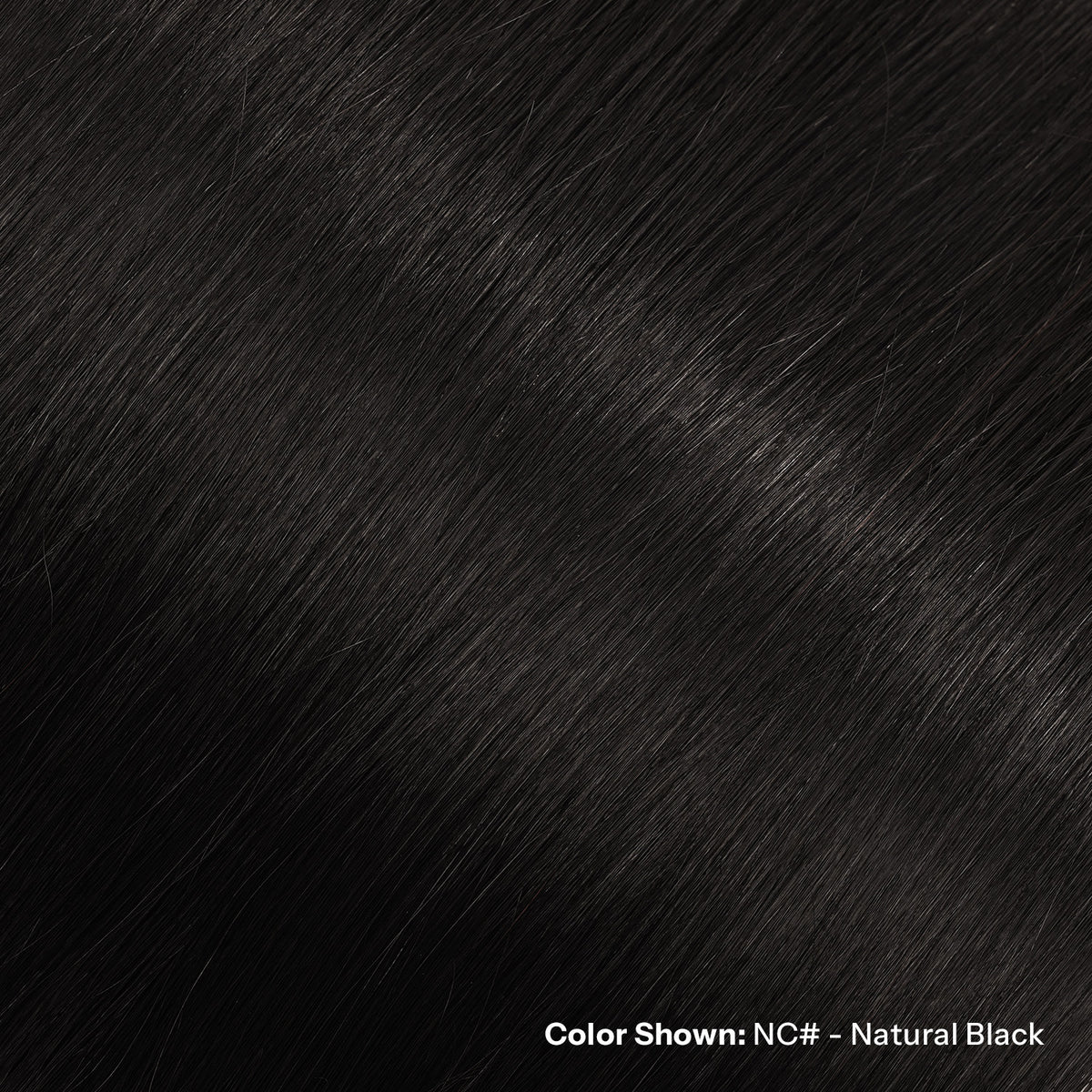SUNNY HAIR  Tape in Hair Extensions Human Hair, NC#-Natural Black, 20inch 50g 20pcs, Skin Weft Seamless Invisible, Silky Straight with Thick Ends, Remy Human Hair