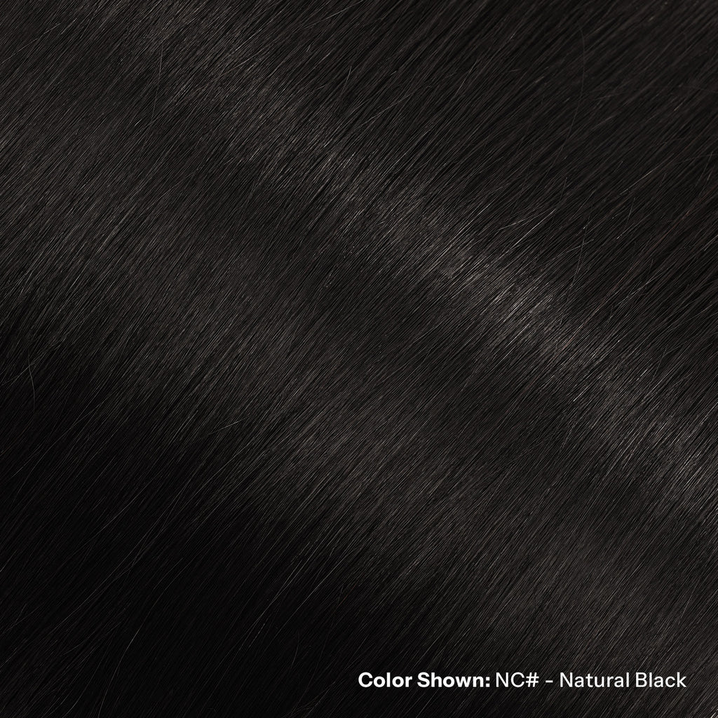 SUNNY HAIR Microlink Hair Extensions Human Hair, NC# -Natural Black, 12-22 Inch Micro Bead Hair, Provides Natural Fullness  for Women Seeking Elegant Styles