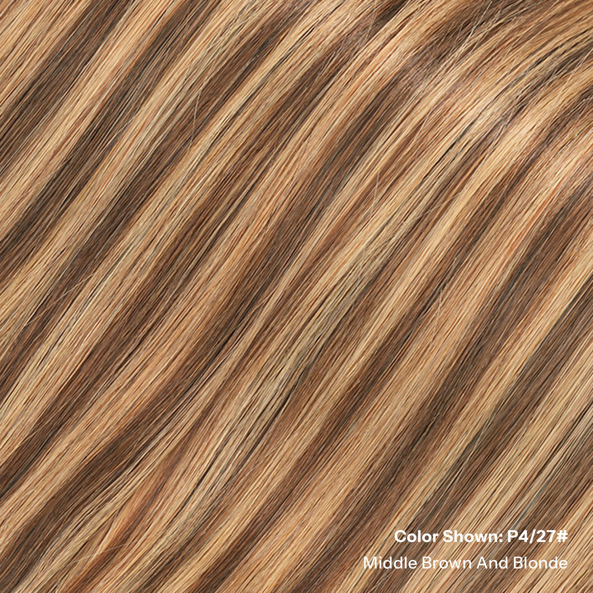 SUNNY HAIR  Tape in Hair Extensions Human Hair, P4/27# Middle Brown And Blonde, 20inch 50g 20pcs, Skin Weft Seamless Invisible, Silky Straight with Thick Ends, Remy Human Hair